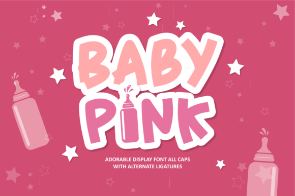 Baby Pink: A Display Font That Feels Like a Gentle Smile
