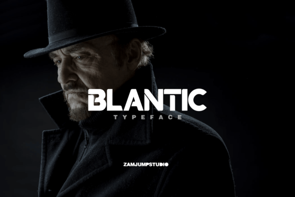 Blantic: A Bold, Elegant Display Font for Real Small Businesses