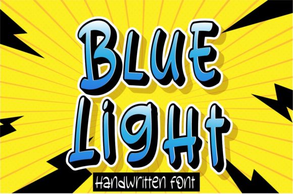 Blue Light: A Friendly Display Font for Editorial Design