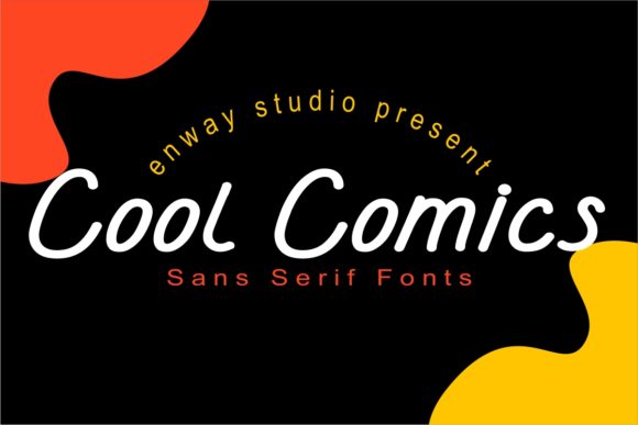 Cool Comics: A Modern Display Font for Editorial Design