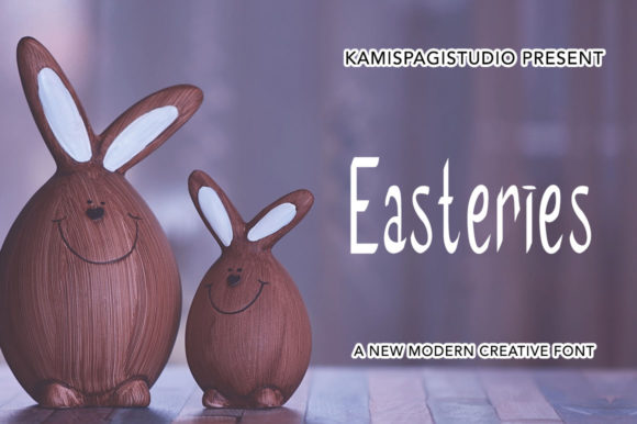 Easteries: A Modern Display Font for Editorial Warmth