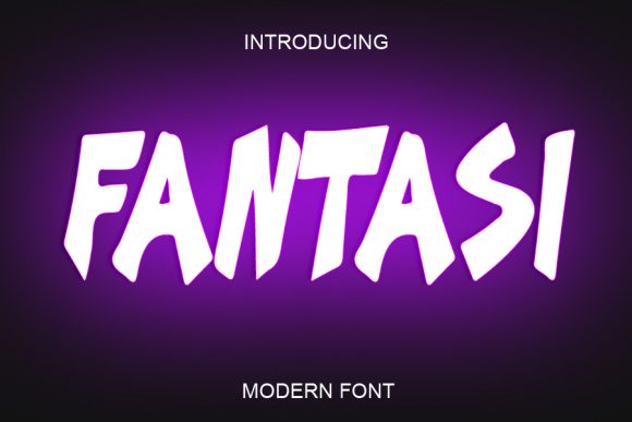 Fantasi: A Futuristic Display Font That Cuts Through the Feed