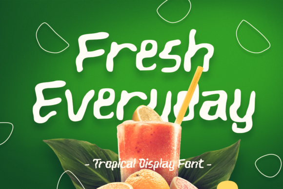 Fresh-Everyday: A Joyful Display Font for Digital Brand Moments