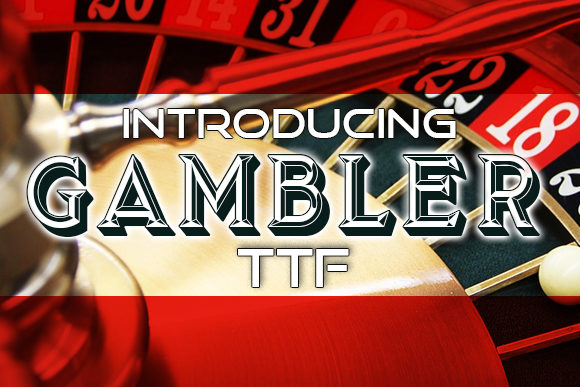 Gambler: A Standout Display Font for Small Business Branding