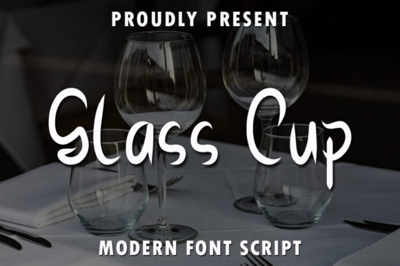 Glass Cup: A Display Font That Actually Works in Real Branding