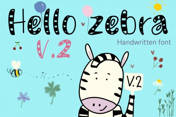 Hello Zebra: A Playful Display Font That Pops on the Web