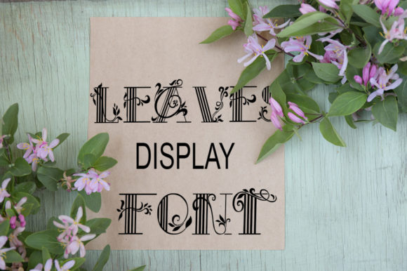 Leaves: A Vintage Display Font for Scroll-Stopping Brand Moments