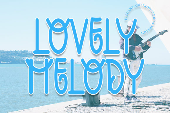 Lovely Melody: A Whimsical Display Font for Editorial Charm