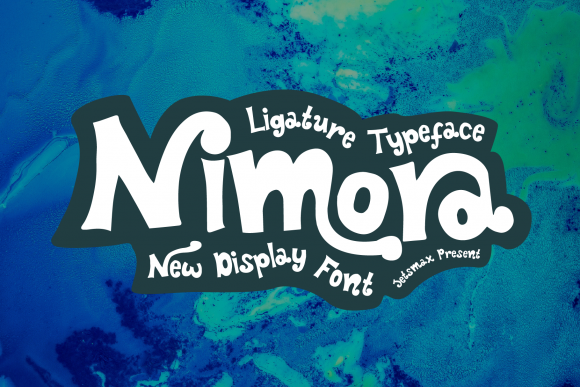 Nimora: A Playful Display Font for Digital Branding