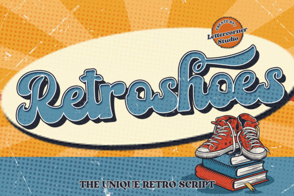 Retroshoes: A Bold Display Font for Scroll-Stopping Marketing