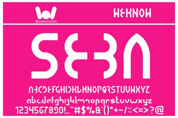 Seba: A Display Font That Breathes Quiet Confidence