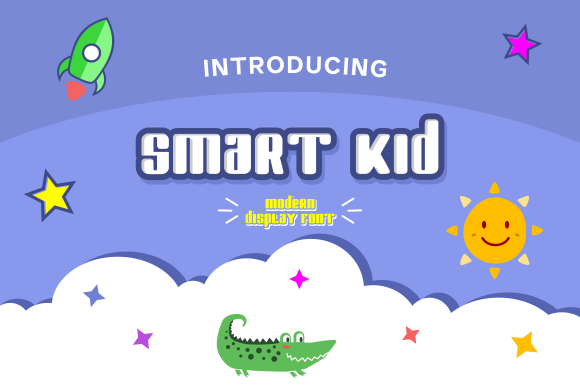 Smart Kid: A Display Font That Delivers Playful Clarity