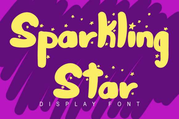 Sparkling Star: A Display Font That Makes Handmade Details Shine